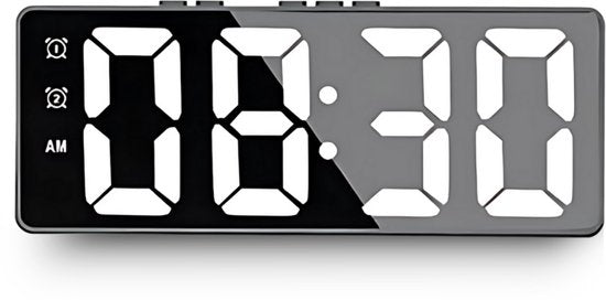 Lumivéra® Digitale Wekker – LED Alarmklok voor Kinderen & Volwassenen